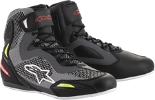 Faster 3 Rideknit Riding Shoes Alpinestars Black Gray Red Yellow Fluo 10