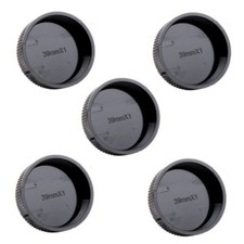 5pcs Rear Lens Cap Cover for Leica L39 M39 39mm Screw Mount Black Wholesales