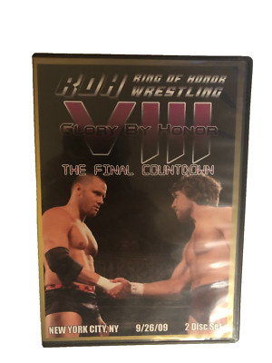 ROH Glory By Honor VIII Final Countdown DVD Ring of AEW WWE Danielson McGuiness