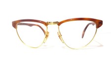 Gianni Versace Vintage Brown Eyeglasses Montatura Occhiali 462 Italy + Case NOS