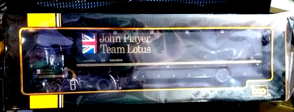 VOLVO F88 JPS TEAM LOTUS RACING TRANSPORTER IXO TTR017 1/43 - Imagem 2 de 2