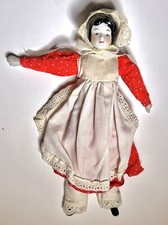 Vintage China Head Porcelain Doll Girl Antique 8