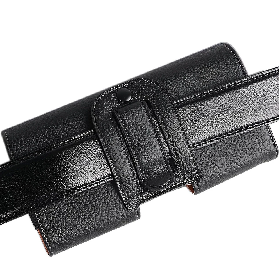 Horizontal Leather Pouch Belt Clip Holster Case For Apple iPhone 6/6s Plus - Image 3 of 4