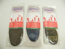 Bama Tri Therm Warm Insole Size 38 - 46 Fleece Insole For Light Cold