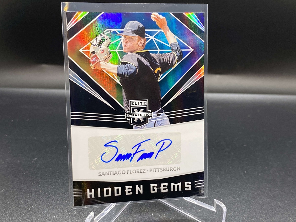 Santiago Florez 2020 Elite Extra Edition Hidden Gems Auto HG-SF
