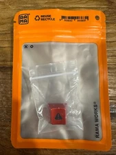 RAMA WORKS x GMK Redline 1u Keycap - Warning Symbol, BNIB