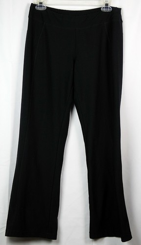 L.L. Bean Black Activewear Bootcut Yoga 