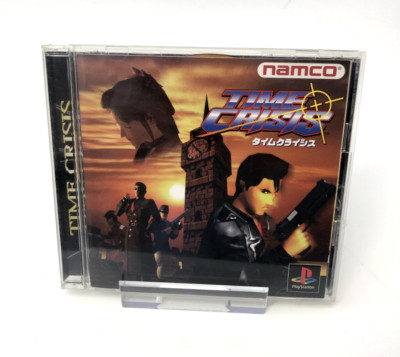 Time Crisis - PlayStation 1 PS1 NTSC-J Japan Namco ** mit Handbuch **