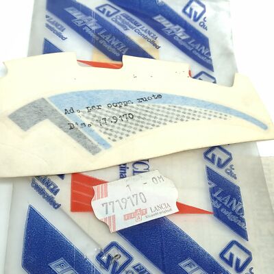 LOGO SIGLA MODELLO POSTERIORE FIAT 126 MADE BY FSM ORIGINALE 7550098