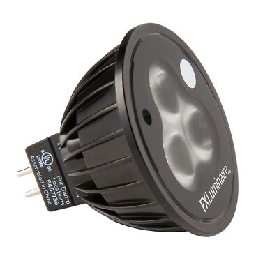 FX Luminaire MR16LED50SFL 6 Watt 3000K 35 deg Landscape Light Bulb 50W Halogen