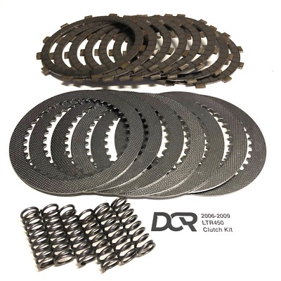 2006-2009 Suzuki LTR450 LTR-450 Heavy Duty DCR Clutch Kit Plates Steels Springs