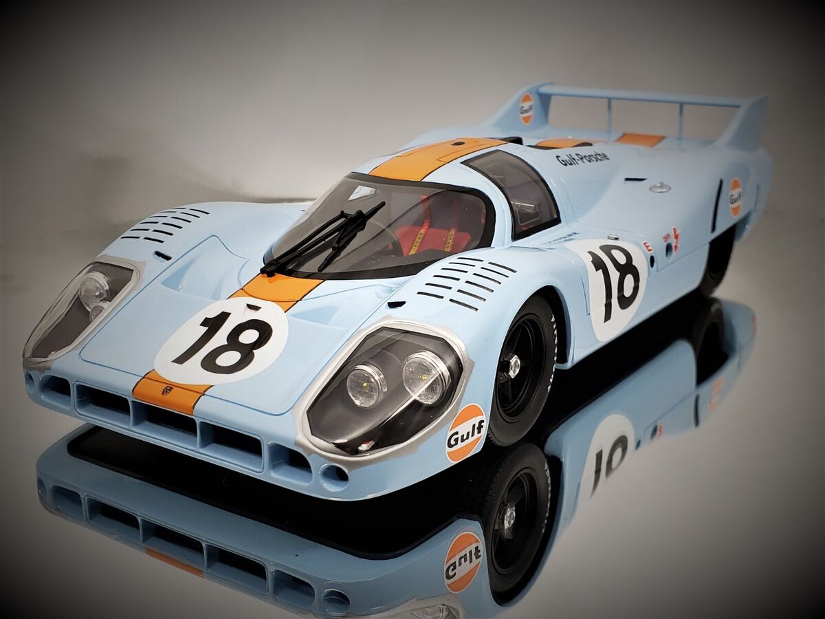 CMR Porsche 917 LH #18 Le Mans 1971 Rodriguez, Oliver Gulf CMR Porsche 917 LH #18 Le Mans 1971 Rodriguez, Oliver Gulf