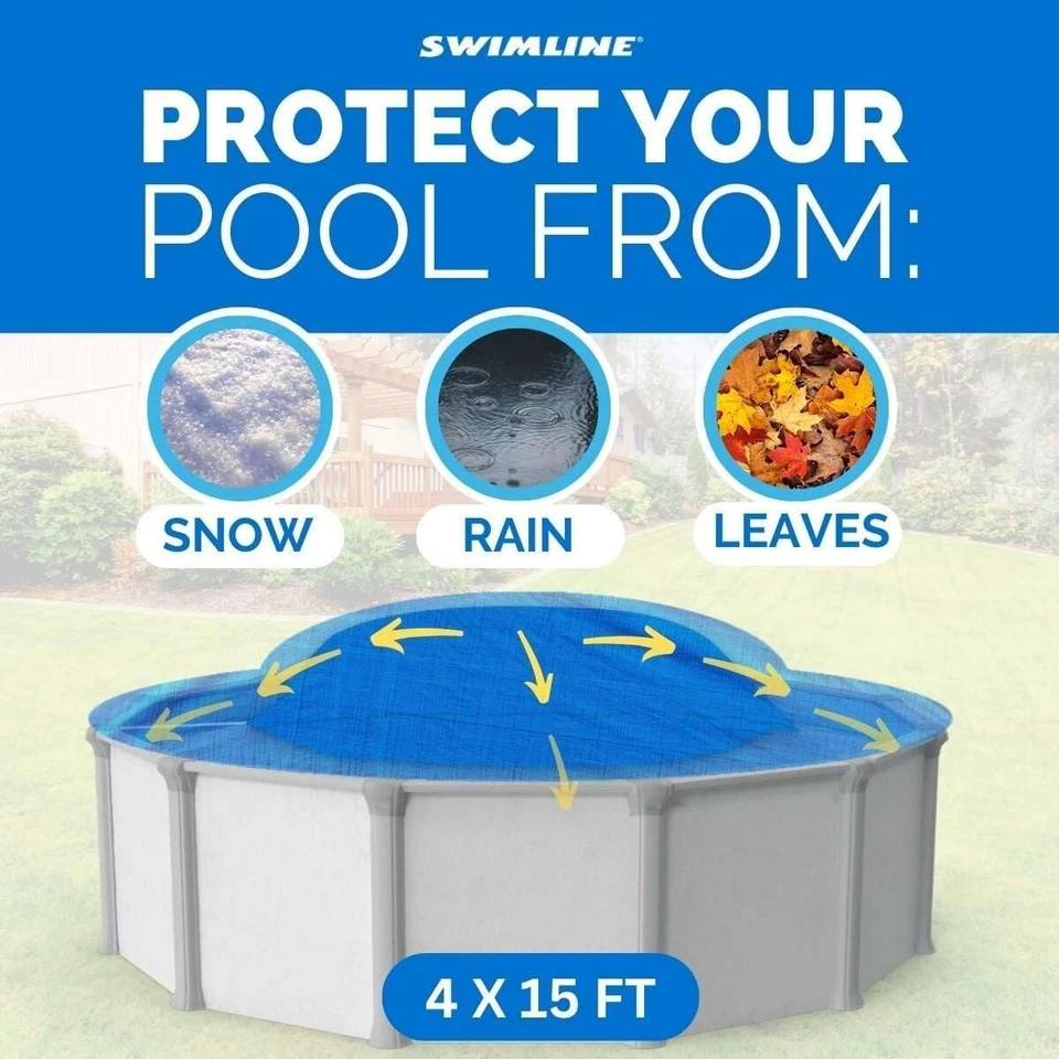 Swimline Hydrotools Air Pool Pillow For Above Ground Pools Cover Winterizing - Image 2 of 4