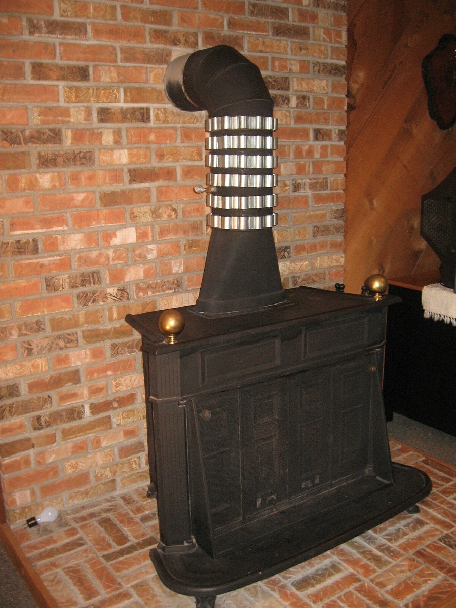 6 heat Reclaim / Radiator Fins 6 inch dia wood stove pipe flue stack  exchanger 604013002619 | eBay