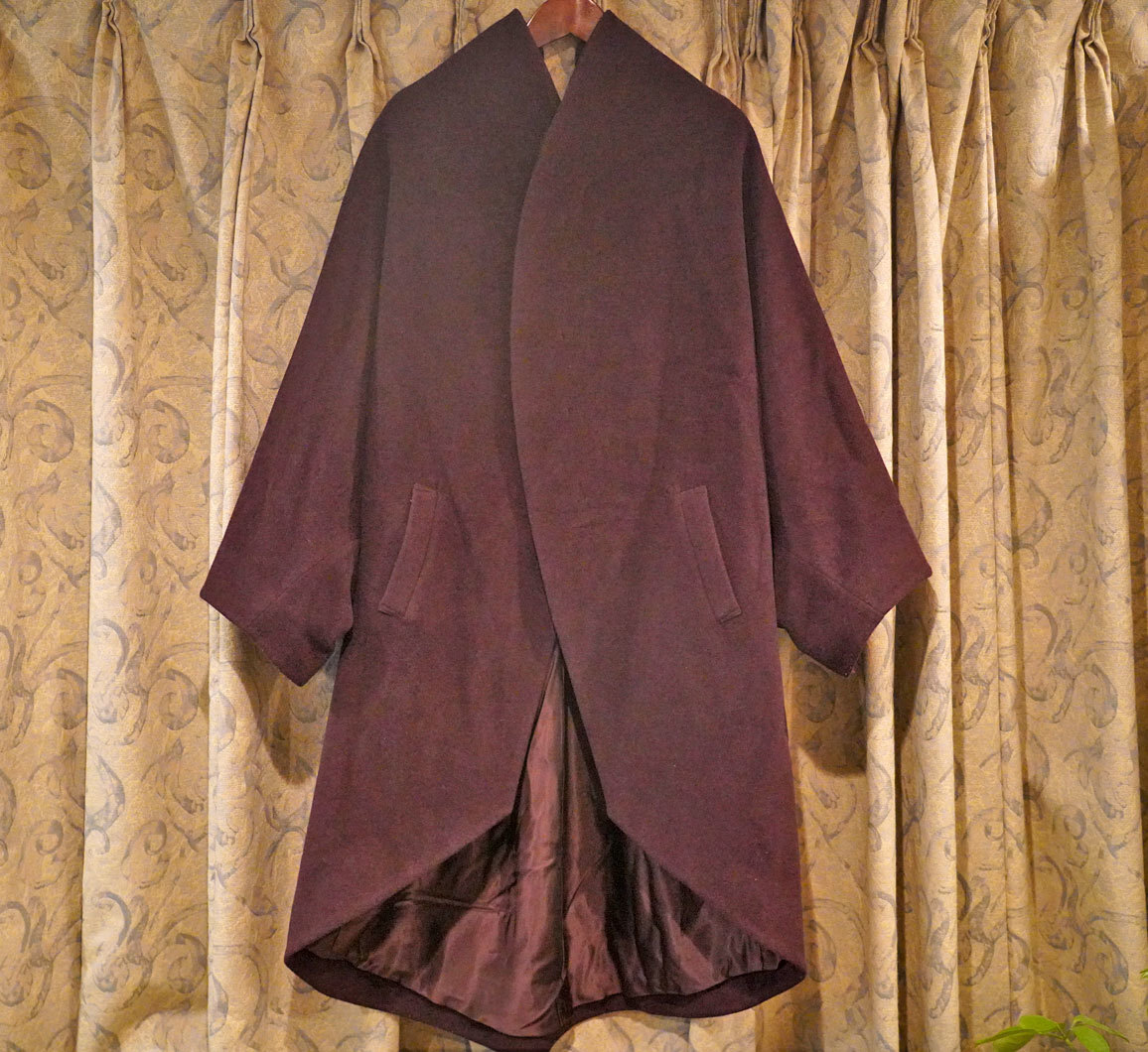Ka na ta coat wool angora cashmere coat one size | eBay