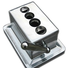 CAJA ABIERTA - Hoja quirúrgica cuádruple V mesa cortador de cigarros escritorio cuerpo fundido
