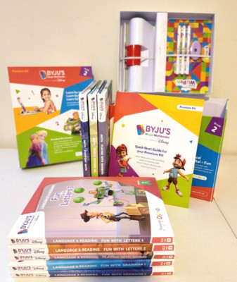 BYJU'S Magic Workbooks Disney 2nd Grade Premium Kit Ages 6-8-Featuring Disney