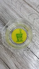 Vintage Holiday Inn Advertisement Glass Ashtray