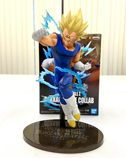 Banpresto Majin Vegeta SSJ Figure Dragon Ball Z Dokkan Battle NIB 