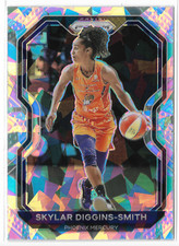2021 Prizm WNBA Cracked Ice Prizm #64 Skylar Diggins-Smith Phoenix Mercury