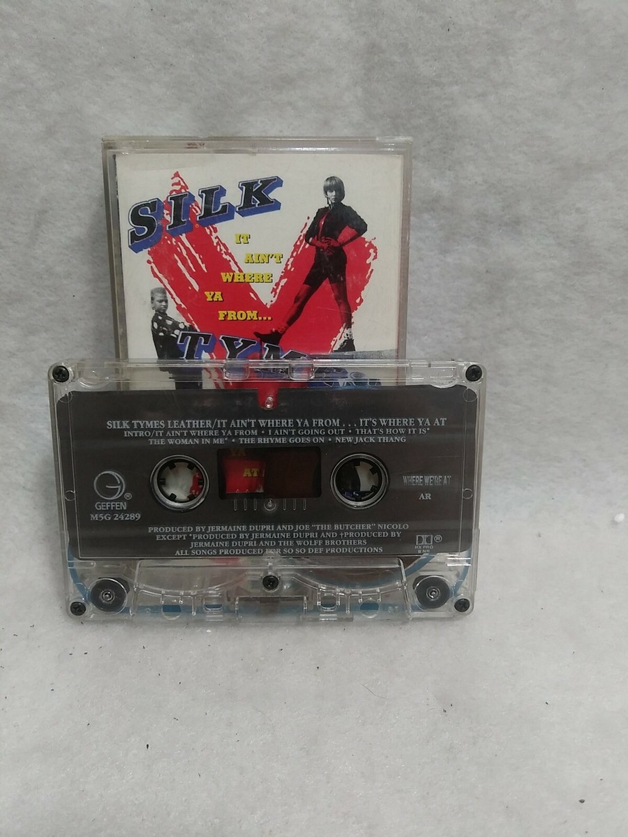 Silk Tymes Leather: New Jack Thang/The Rhyme Goes On: Cassette Single Silk Tymes Leather: New Jack Thang/The Rhyme Goes On: Cassette Single