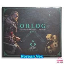 ORLOG Assassin's Creed Valhalla Dice 2 Players Board Game Korean Ver.
