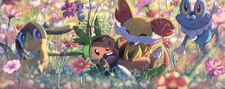 Pokemon starter pokemon Pad Gaming Mat Desk