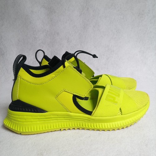 PUMA x Fenty Avid Sneakers By: Rihanna - Sz 8 -Limepunch- Neon Green EUC - Picture 17 of 24