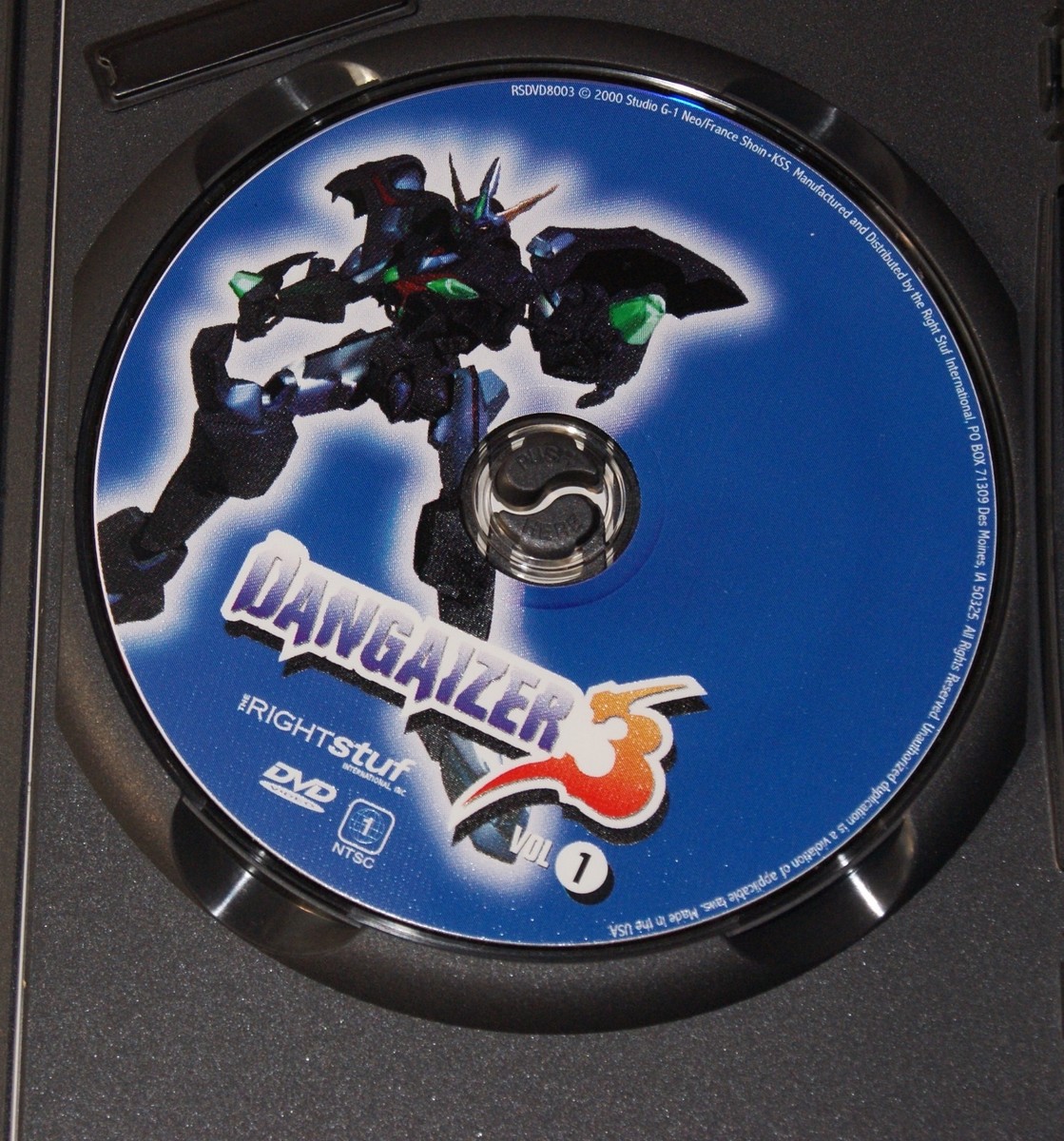 Dangaizer 3 Vol. 1 (DVD, 2002) Animation Action Dolby