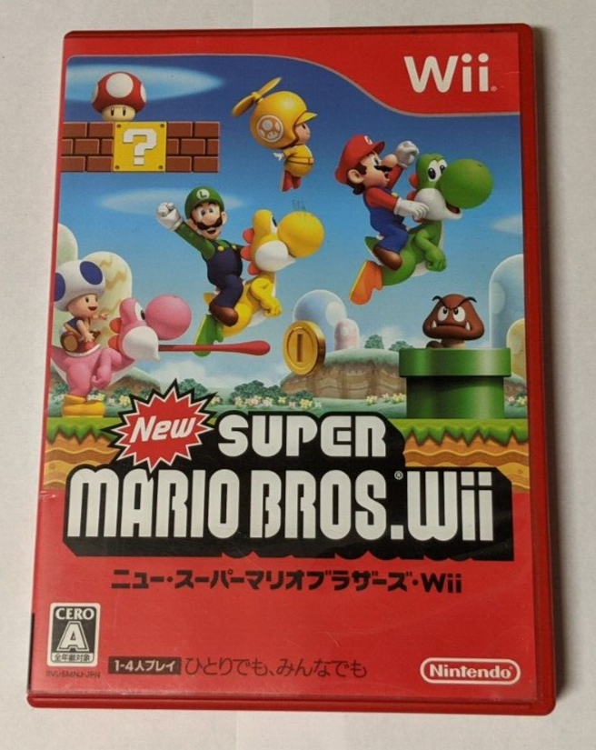 New Super Mario Bros. Wii [Nintendo Wii - RVL-SMNJ-JPN] Japanese