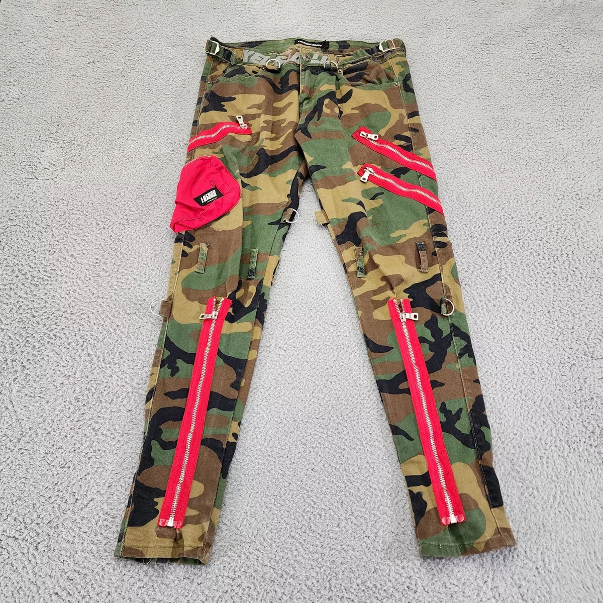 Jeans with sales camo pockets