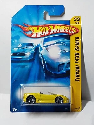 Hot Wheels 1/64 🇲🇫 Ferrari F430 spider 33/38 #033 mainline 2006 - Photo 1/4