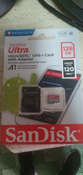  Sandisk MicroSD Clase 10 128GB 120Mb/s 