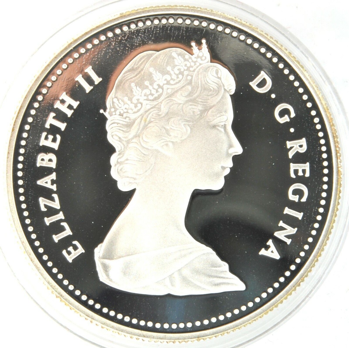 1882-1981 Canada Dollar $1 Regina Centennial .500 Silver Proof