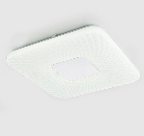 Plafoniera Sterneneffekt Lampada Telecomando LED Dimmerabile L 43 CM - Foto 5 di 12