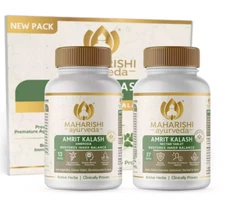 Maharishi AMRIT KALASH Sugar Free Tablets PACK | MAK 4 & MAK 5 (60 Tablets Each)