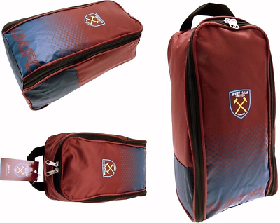 WEST HAM UNITED BOOT BAG SCHOOL GYM SHIN PAD WHUFC SHOE