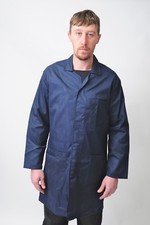 Image of White Navy Maroon Royal Blue Lab Coats Hospitals Cleaning Warehouse Coats