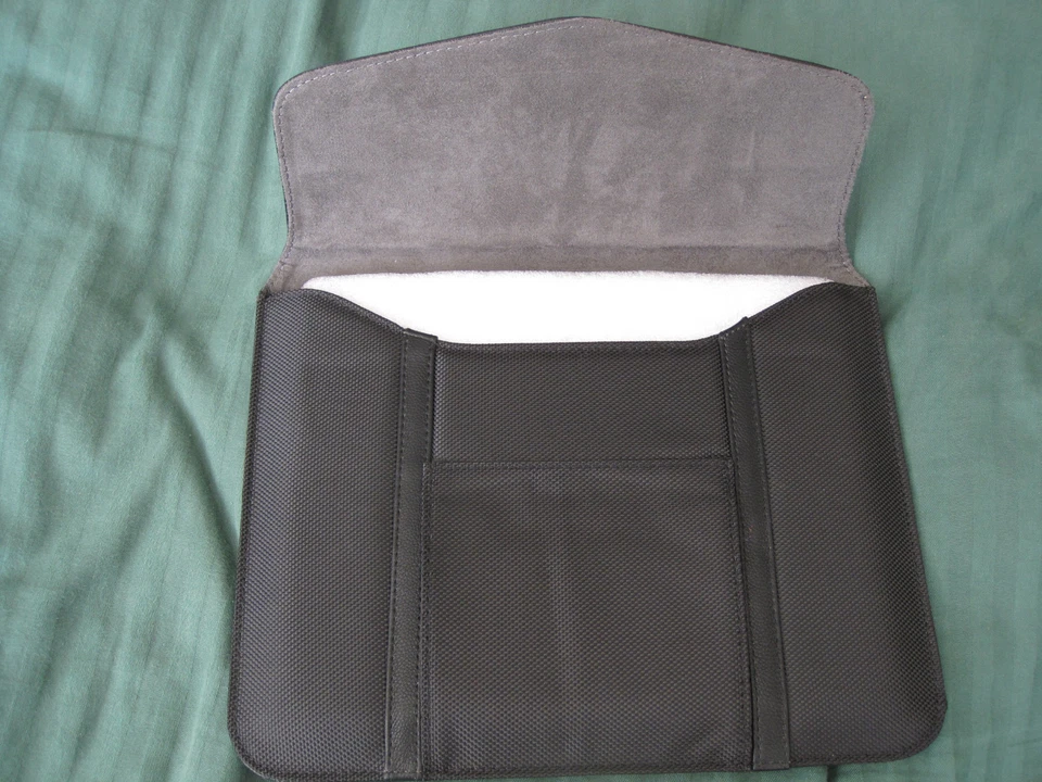 NEW Verizon Leather / Nylon Tablet Sleeve w/ Modem Pocket for Various Tablets - Image 3 of 4