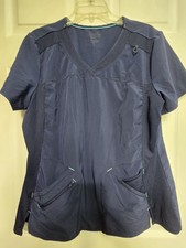 Scrubstar PERFORMANCE Scrub Top size L-"INDIGO"-Chest 24.5"/L 28"