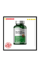 Horb ach Ashwagandha Supplement Max Strength 120 Capsules Non-GMO, Gluten