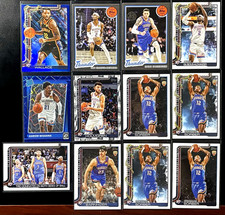 CASON WALLACE 2025-26 Topps Holiday BLUE GLITTER Oklahoma City Thunder RC Lot 12