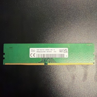 SK Hynix 16GB DDR4 1RX8 PC4-3200A HMAA2GU6CJR8N-XN Memory / RAM