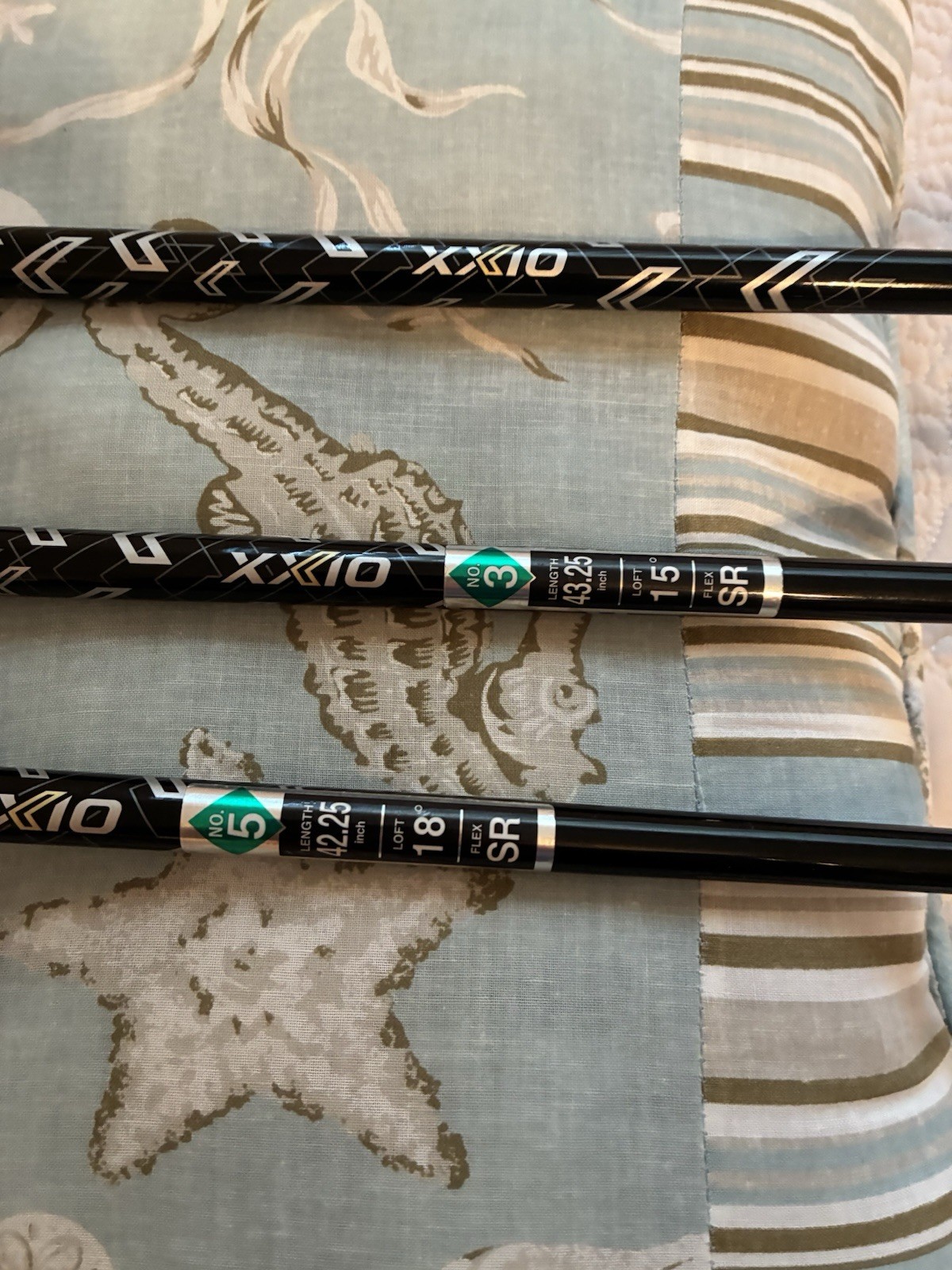 XXIO 11 Set Driver 10.5*, 3-wood 15* and 5-wood 18* SR  MP1100 Graphite Shaft RH