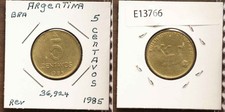 *Argentina Coin, 5 Centavos 1985 [E13766]8a7