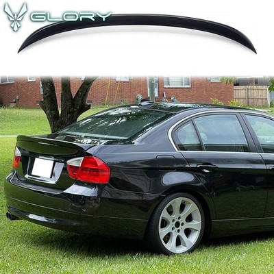 Fits 06-11 BMW 3-Series E90 Sedan OE Style Rear Trunk Spoiler Wing Unpainted ABS