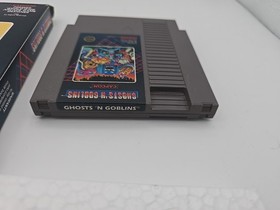 Ghosts'n Goblins Nintendo NES CIB W/ Manual And Inserts Clean!