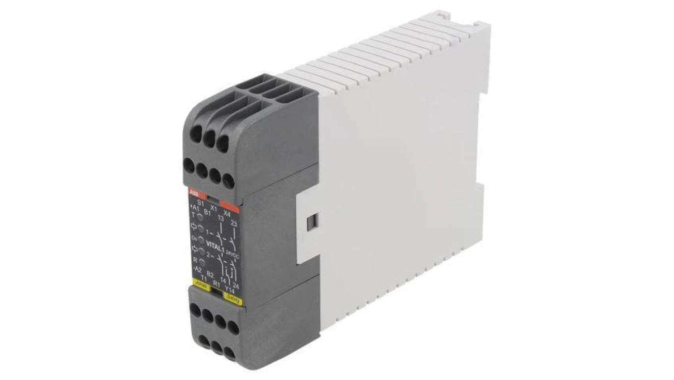 2TLA020052R1000 Module: 24VDC safety relay for DIN rail -10÷55C /T2UK