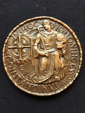 Society Of Medalists 1960 Medal #61, Romulus & Remus, & Constantine The Great