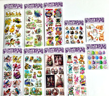 Violette Stickers, Easter Theme, Adorable , 2 Sheets per package, You Pick
